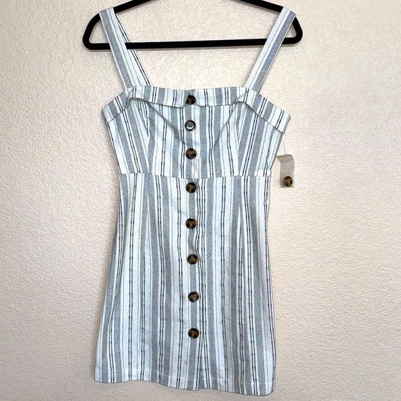 NWT Forever 21 button down mini dress. - Picture 1 of 6